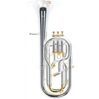 SML Paris Saxhorn baryton débutant 3+1 pistons plaqué argent BA910S - Vue 2